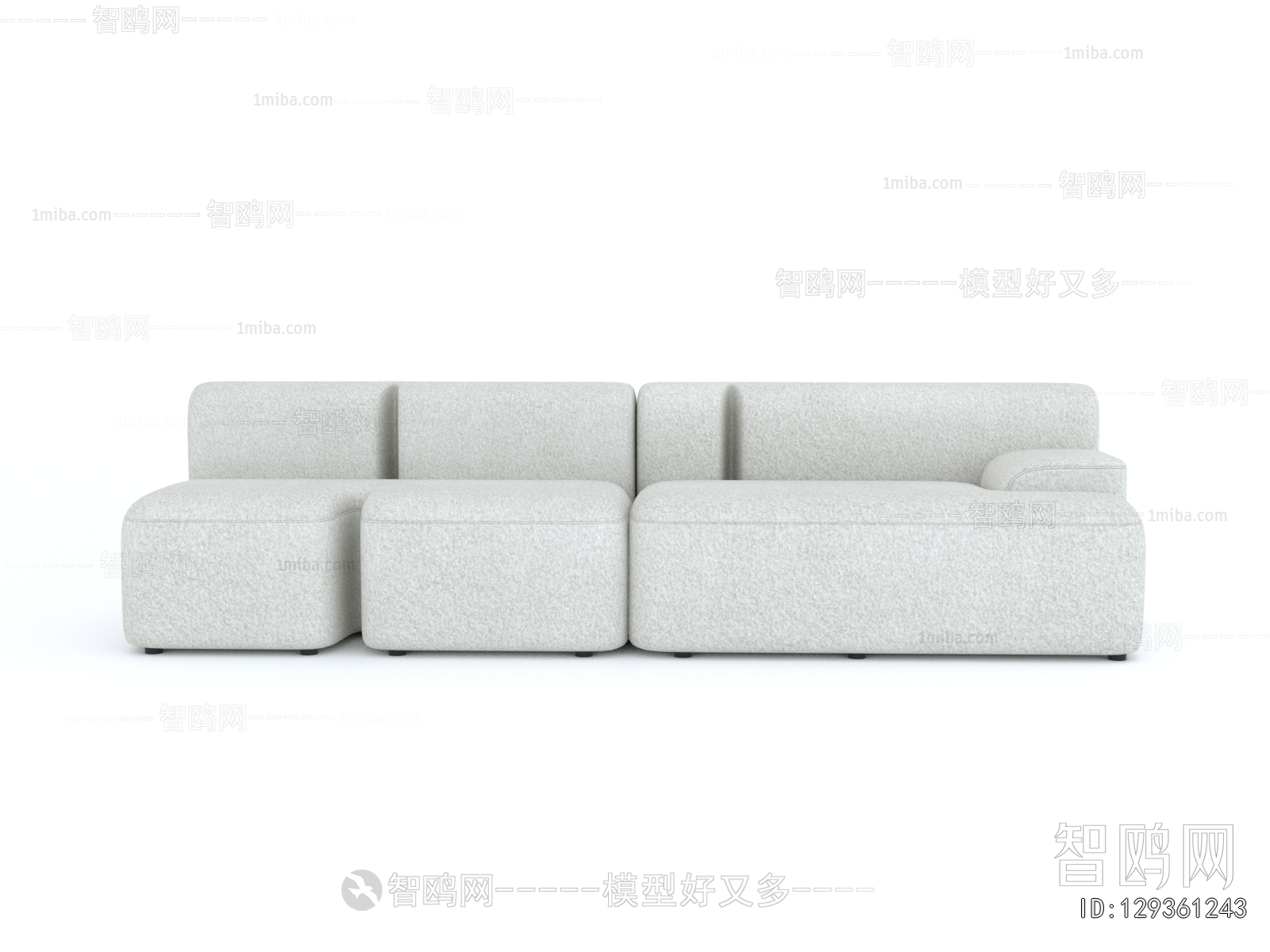 Modern Three-seat Sofa