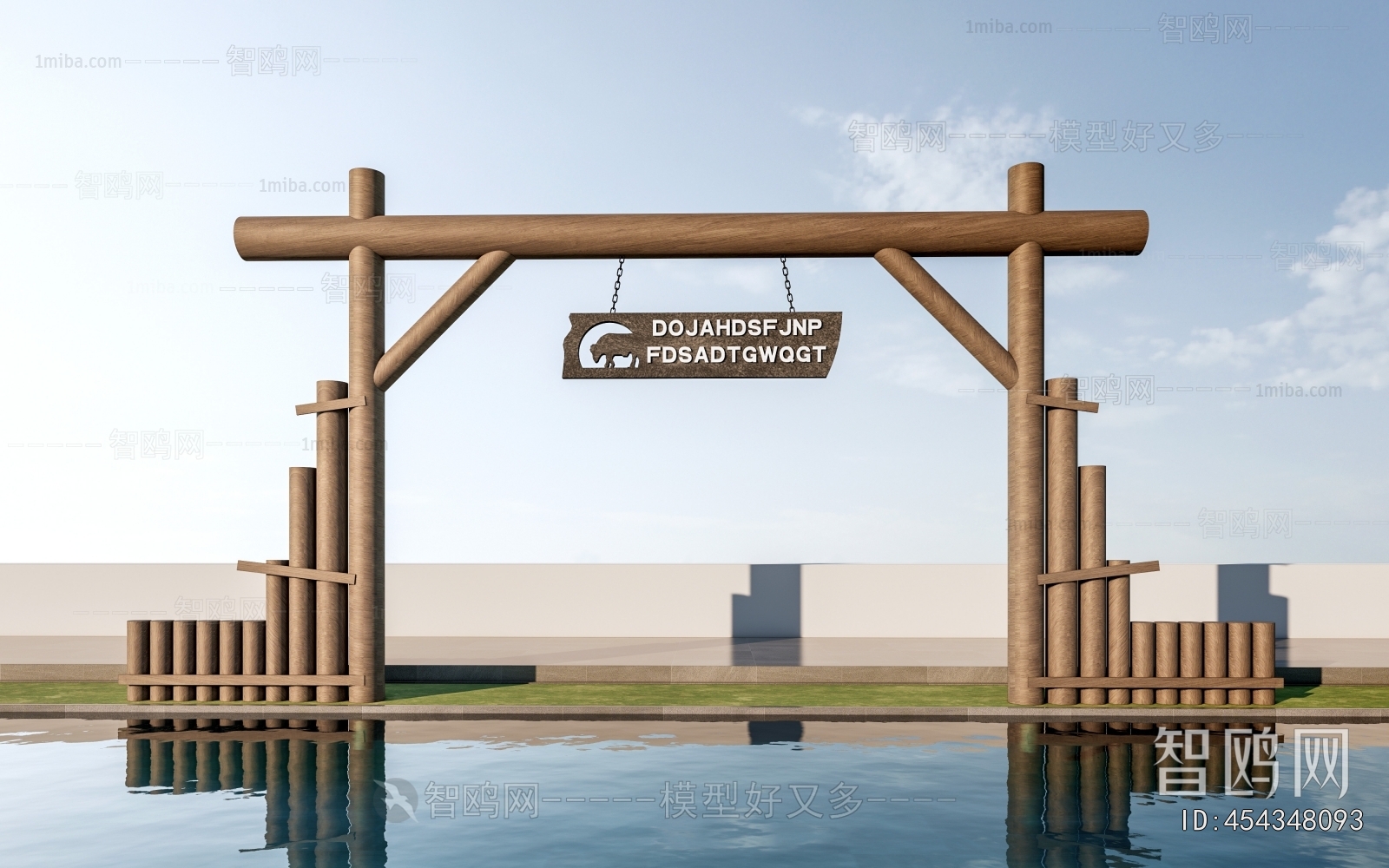 New Chinese Style Facade Element