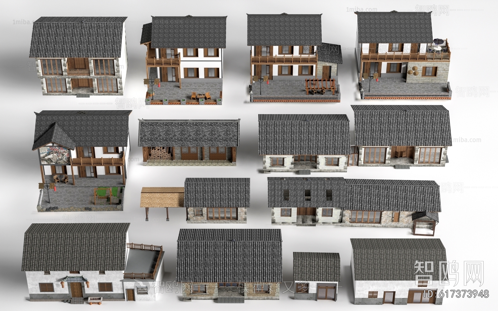 New Chinese Style Residential Building