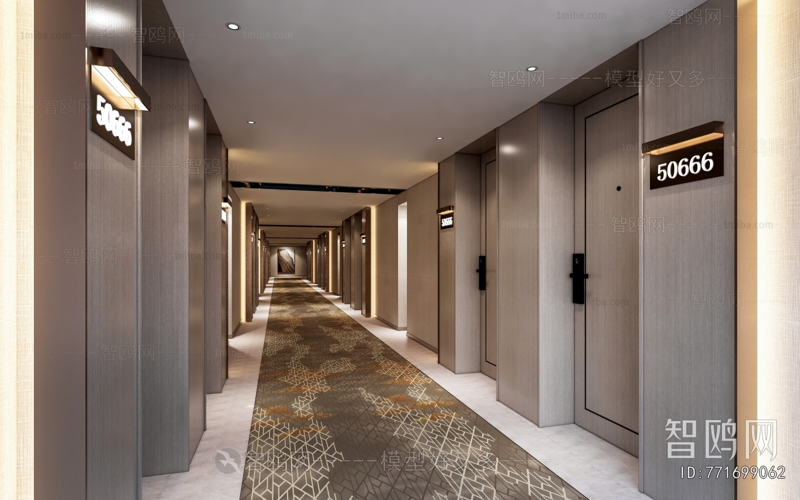 New Chinese Style Corridor