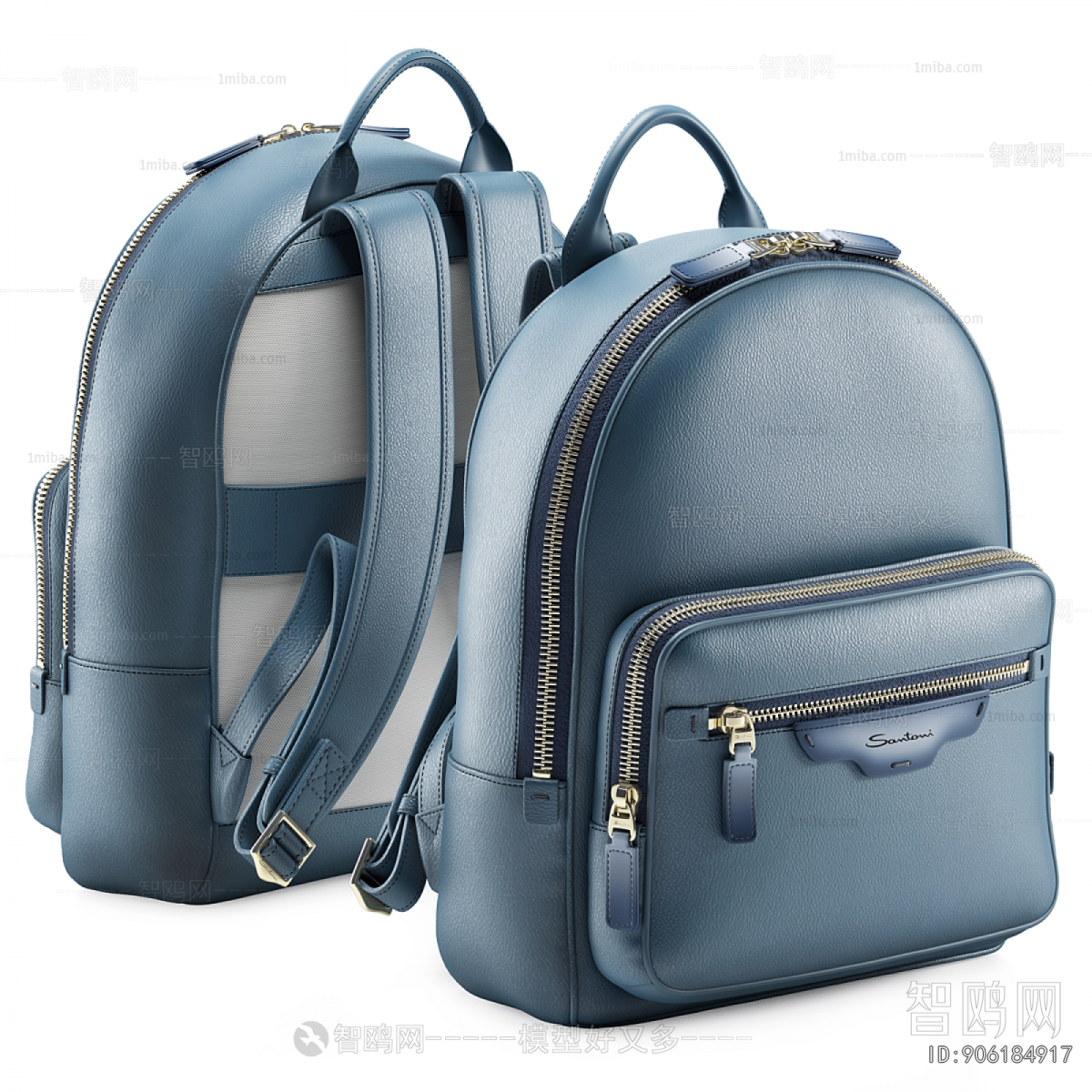 Modern Backpack And Backpack