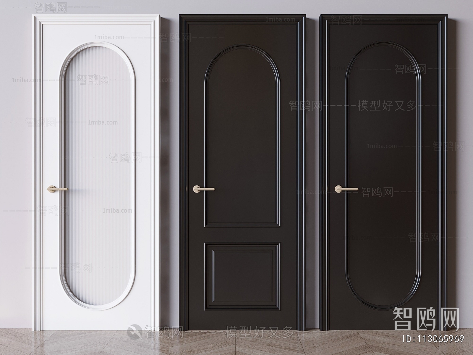 French Style Single Door