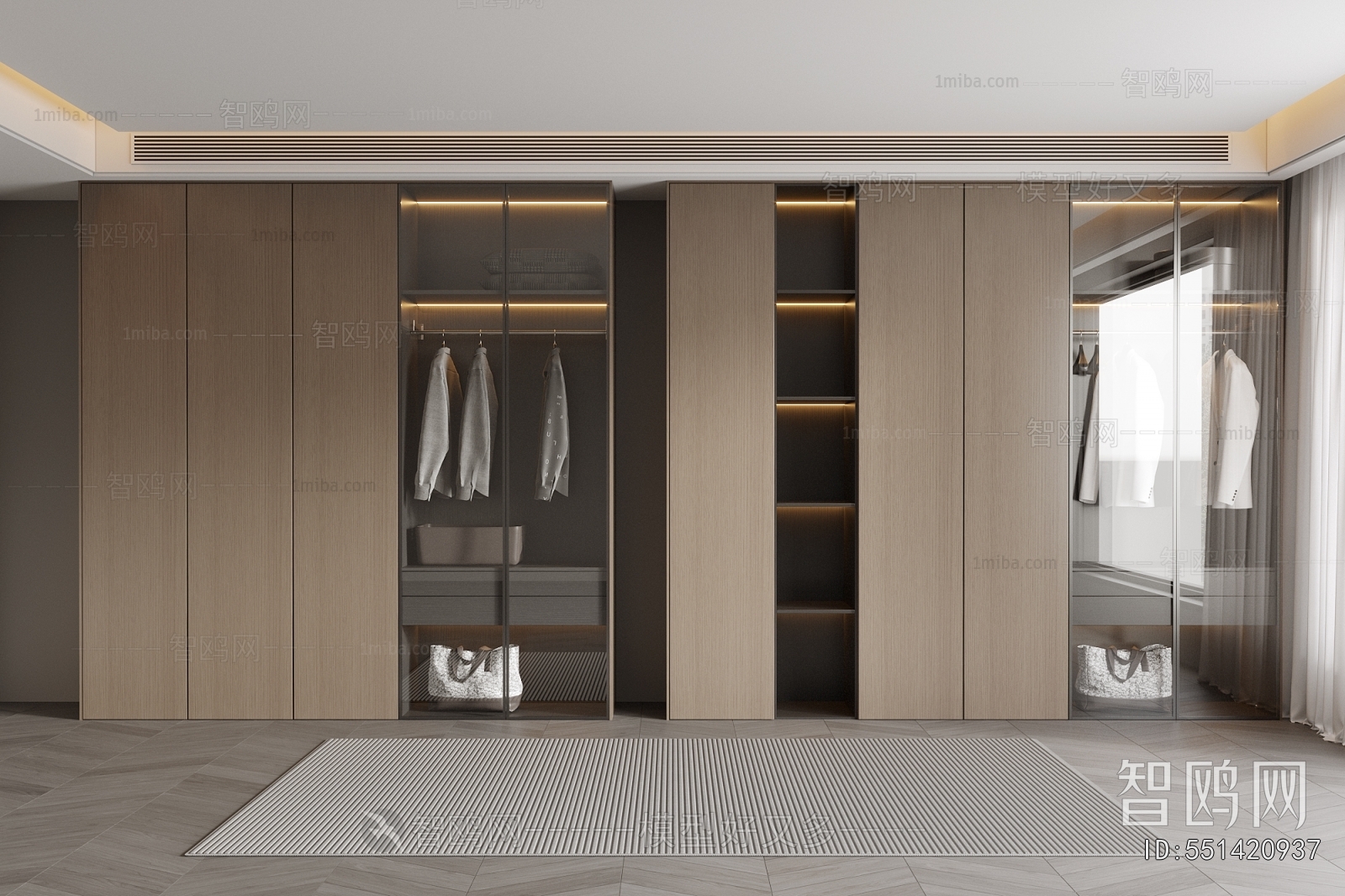 Modern The Wardrobe