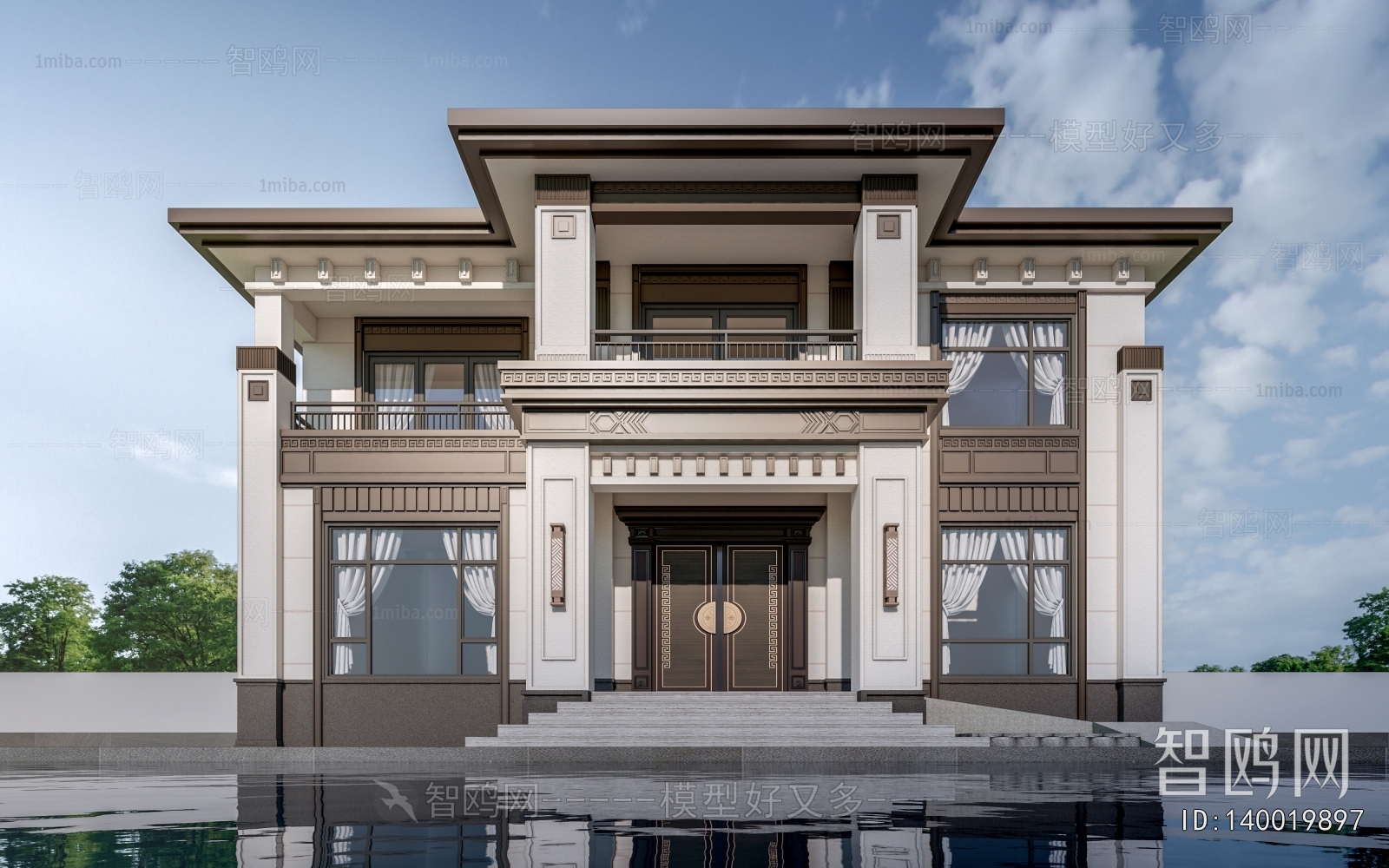 New Chinese Style Detached Villa