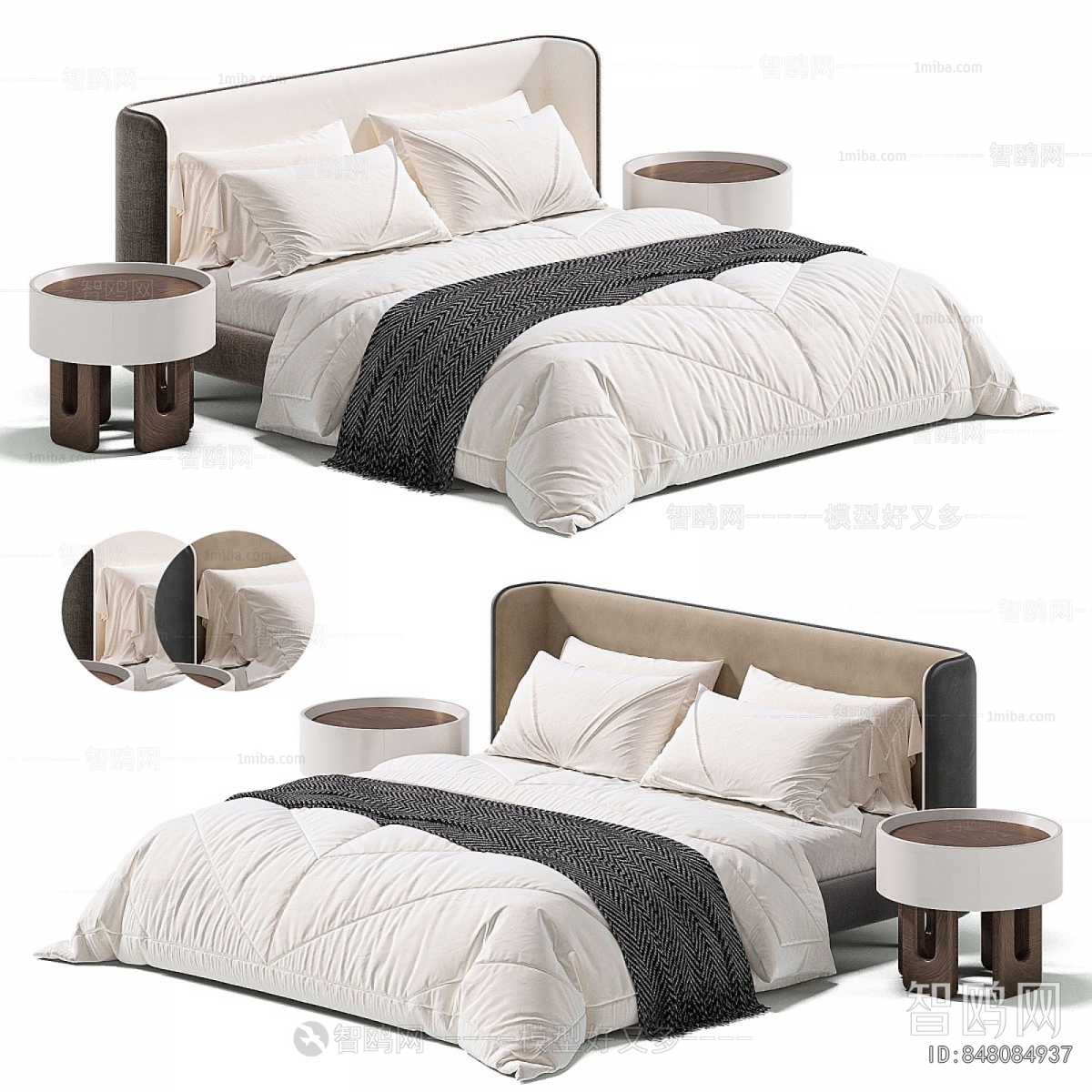 Modern Double Bed