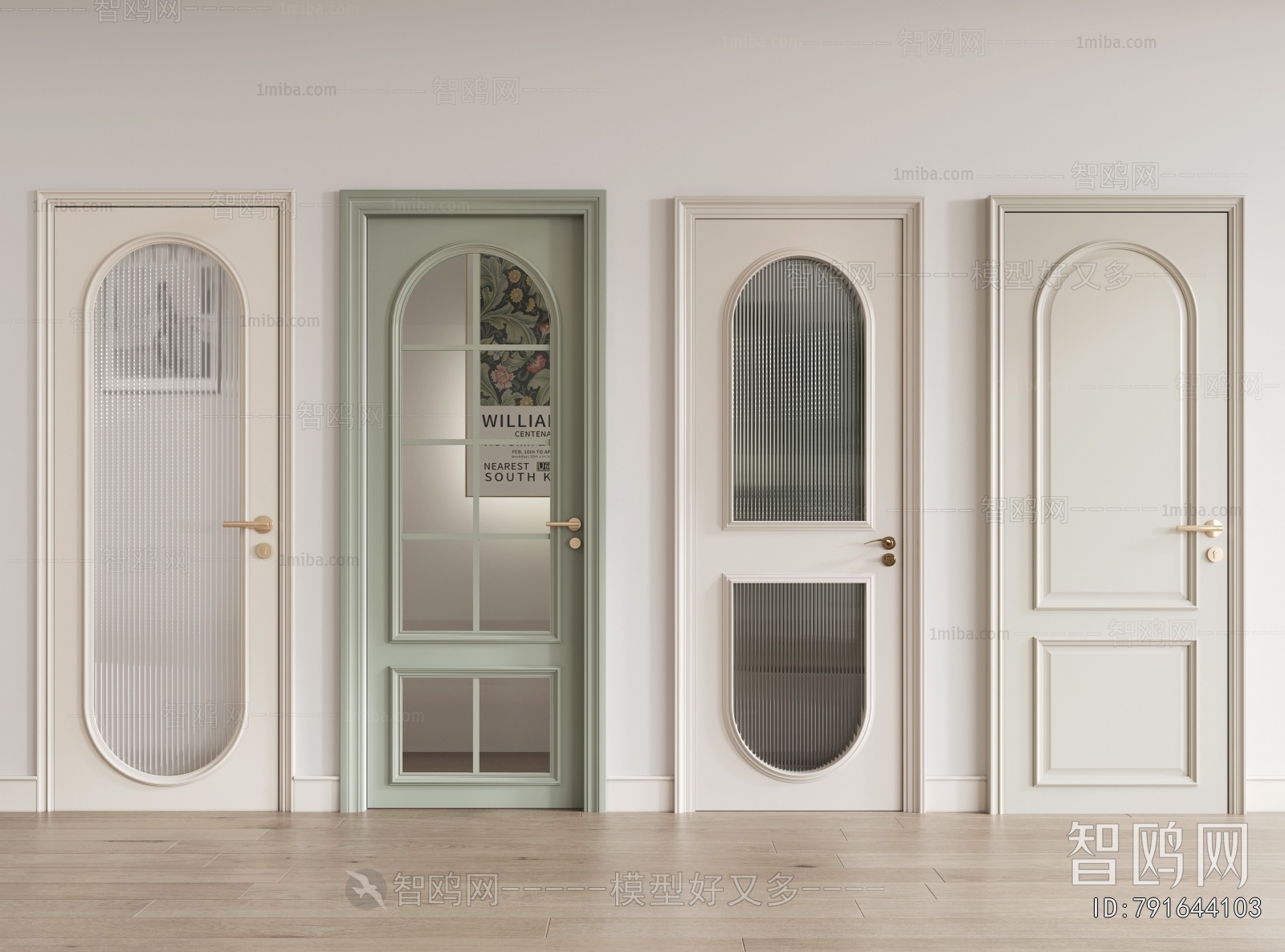 French Style Single Door