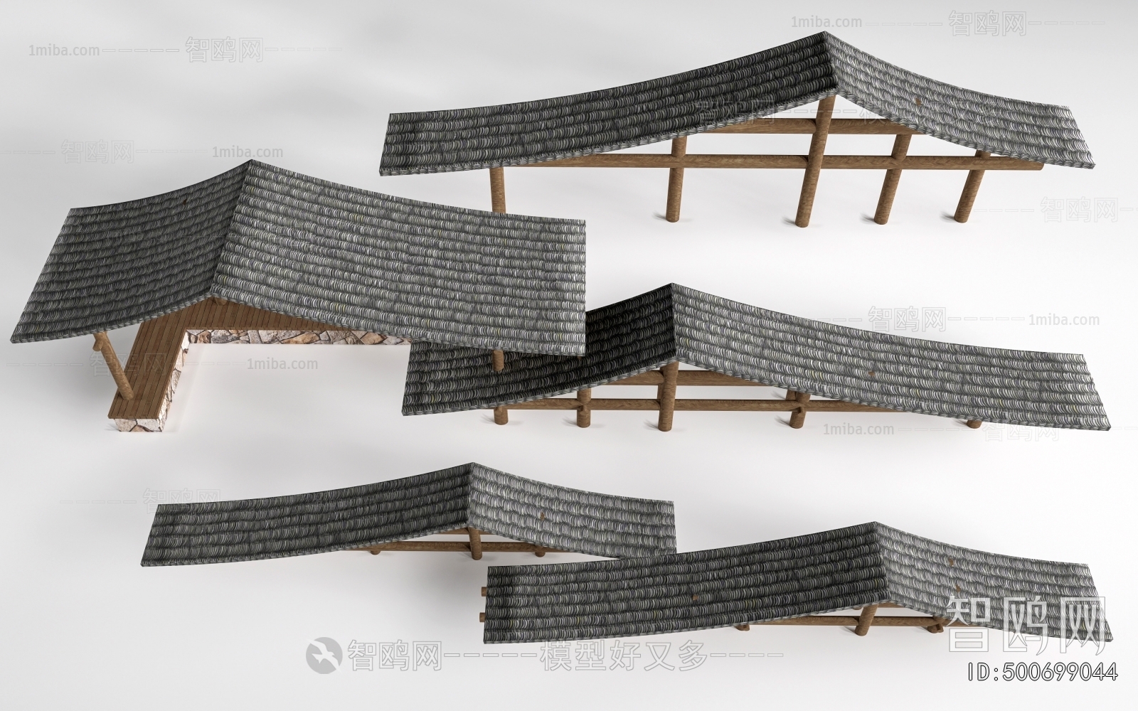 Chinese Style Building Component