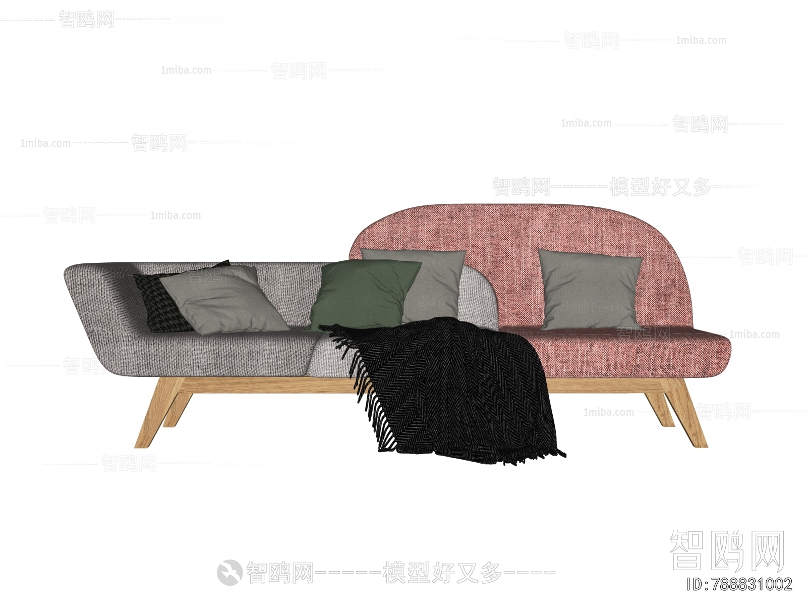 Modern Three-seat Sofa