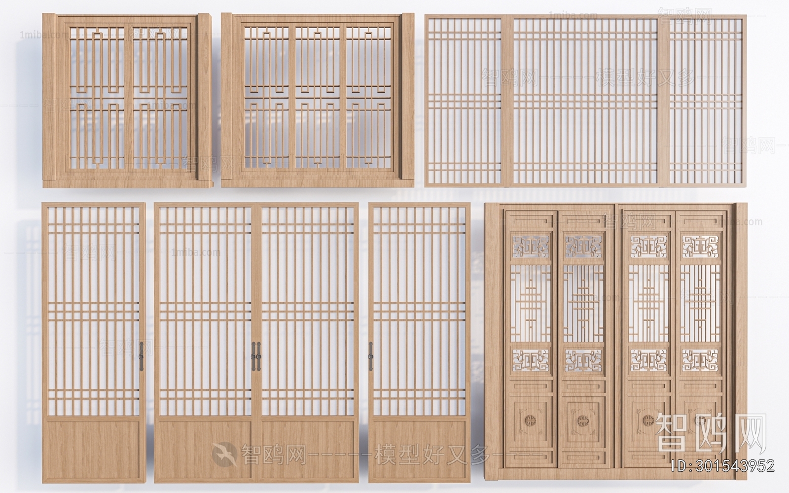 New Chinese Style Door