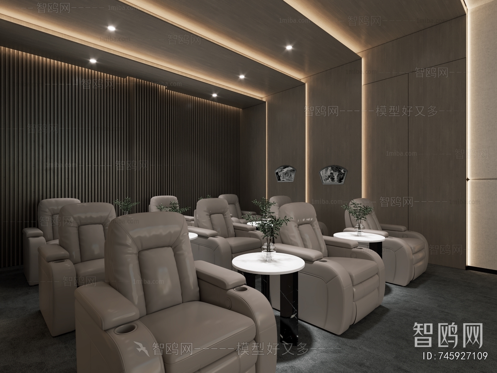 Modern Audiovisual Room