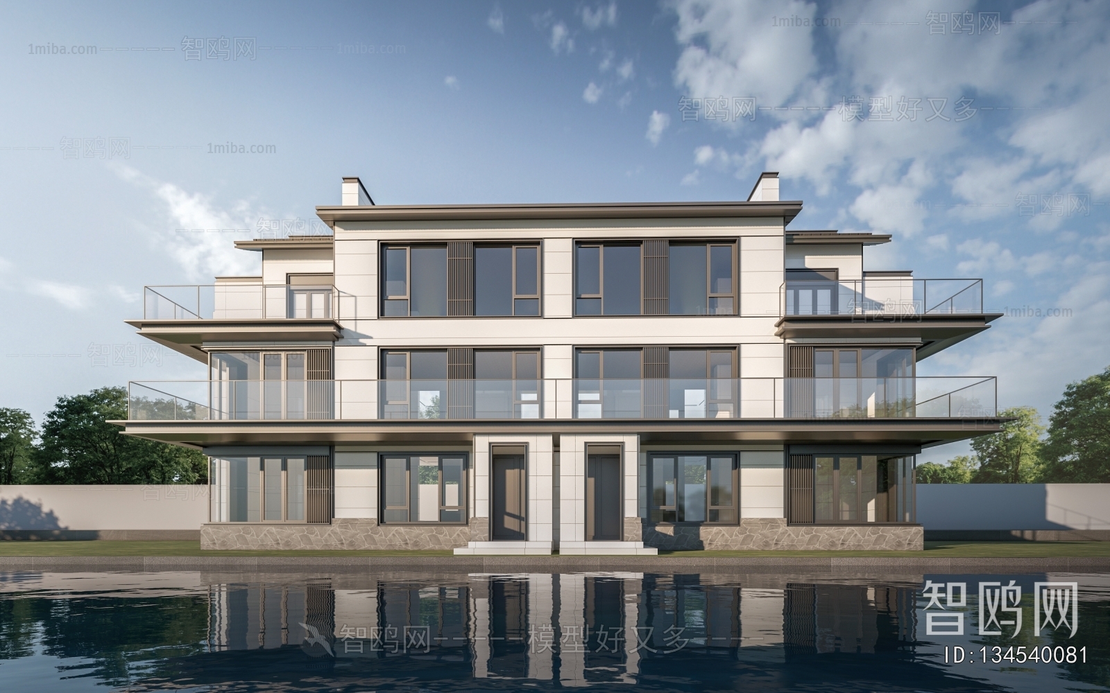 Modern Double Townhouse