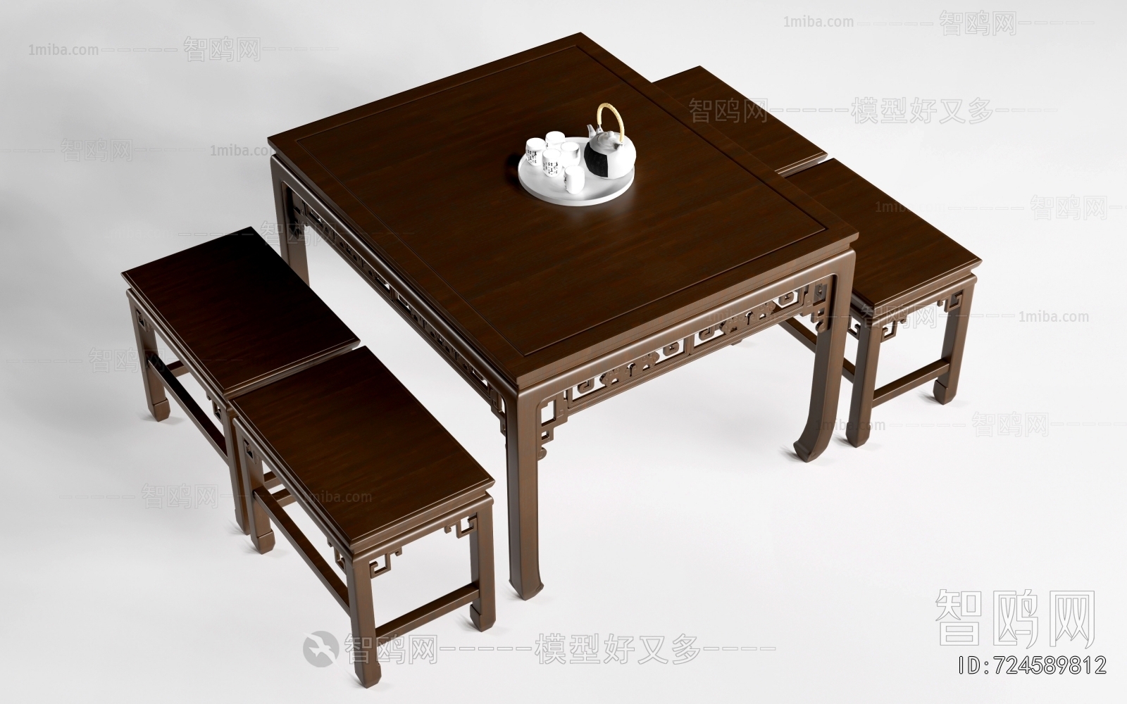 Chinese Style Tea Tables And Chairs