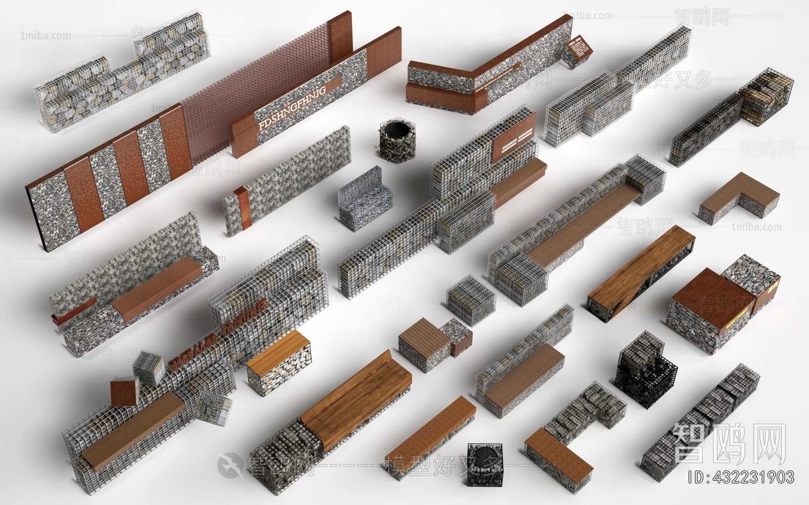 New Chinese Style Landscape Wall