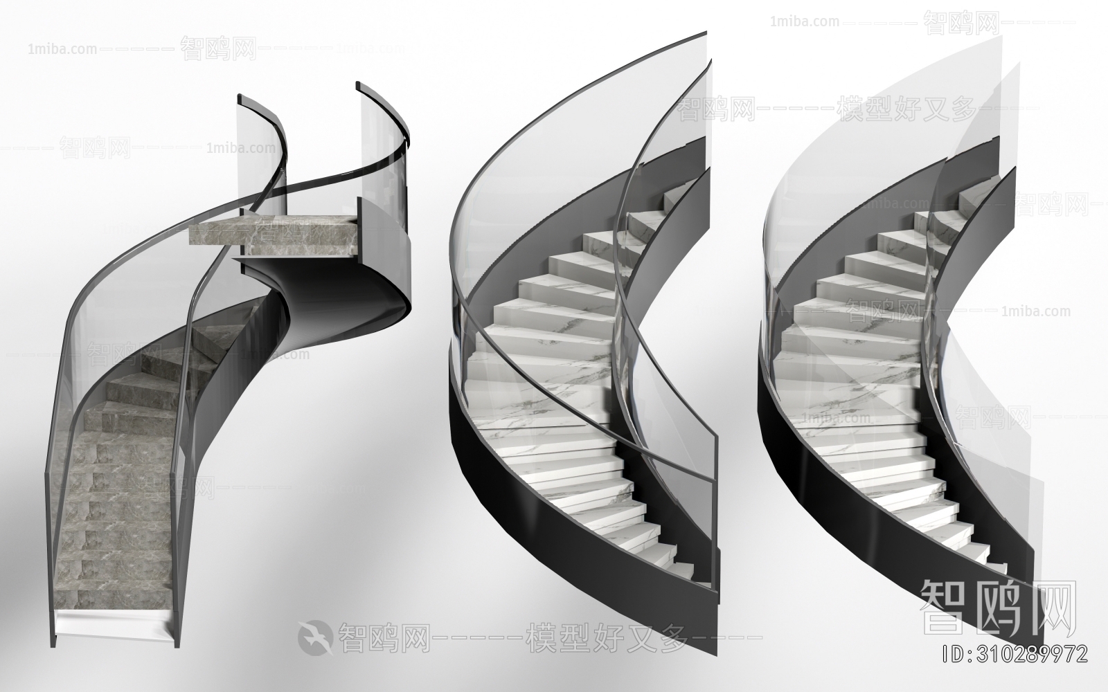 Modern Rotating Staircase