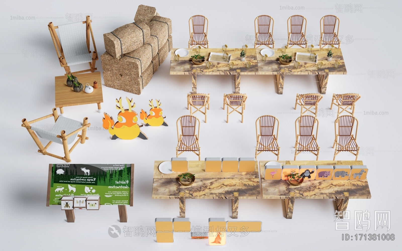 Modern Leisure Table And Chair