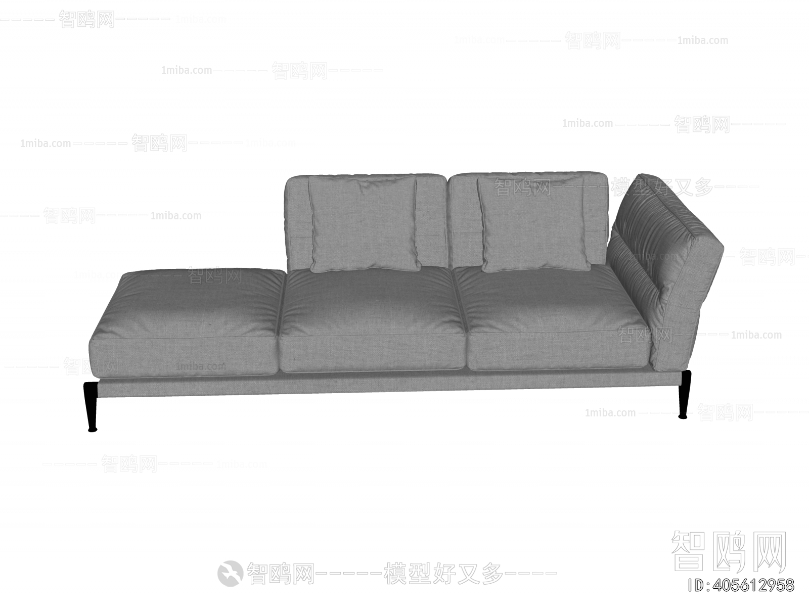 Modern Three-seat Sofa