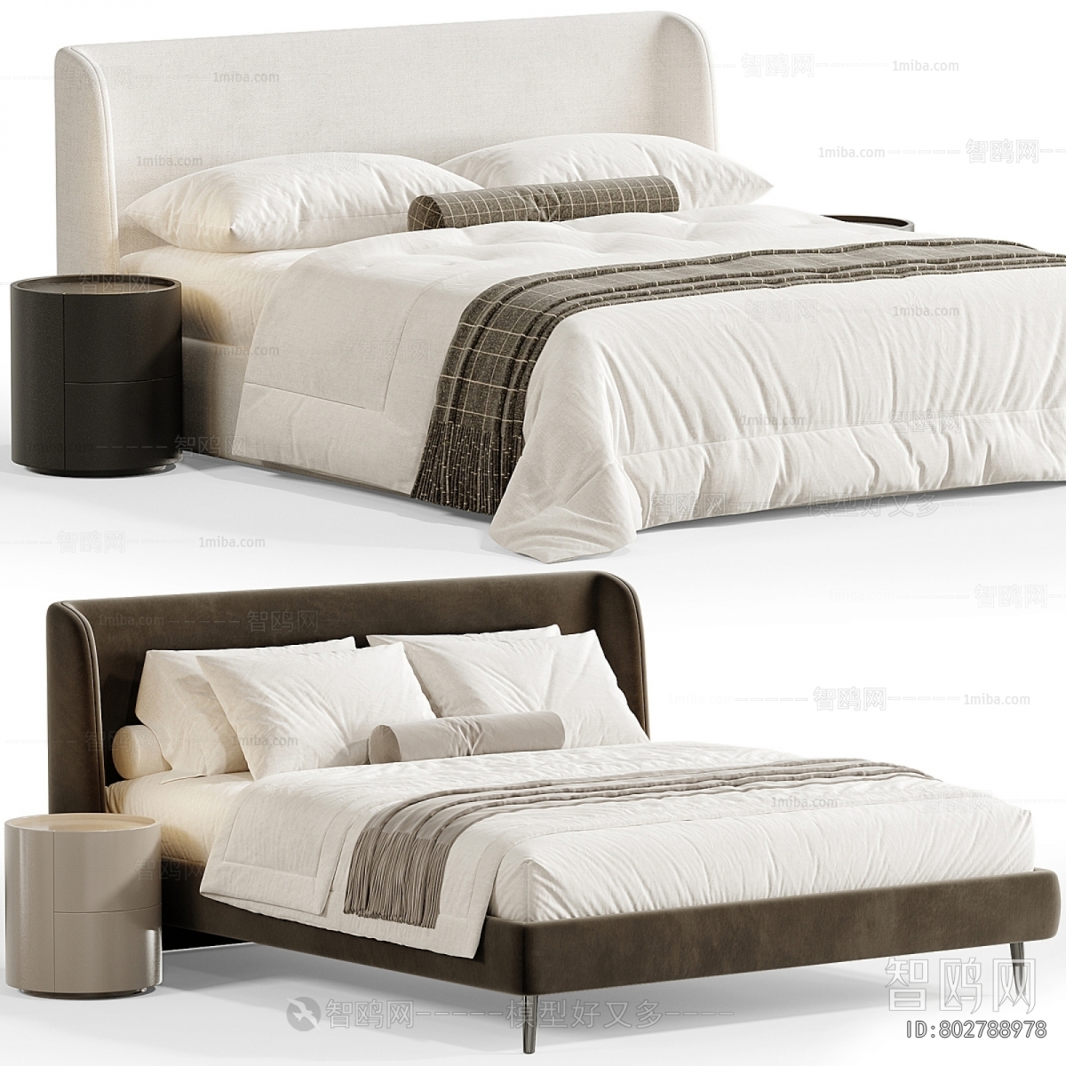 Modern Double Bed