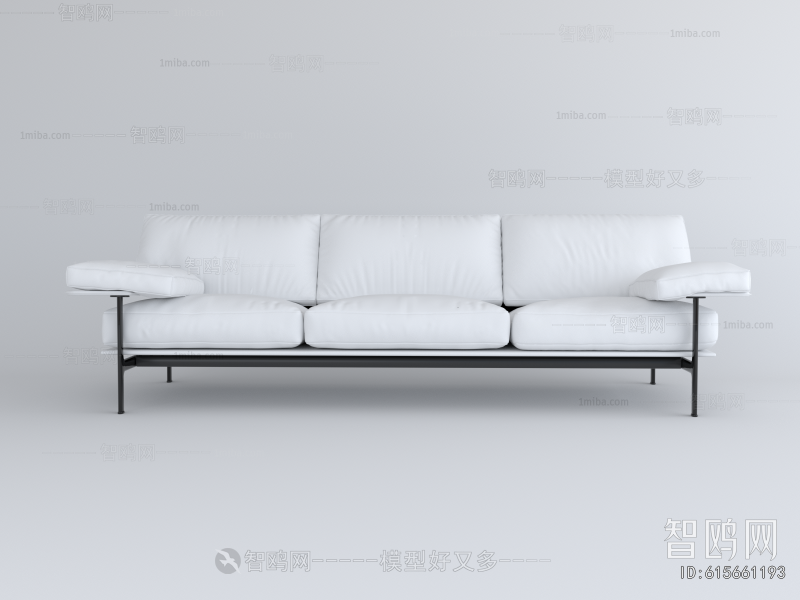 Modern Three-seat Sofa