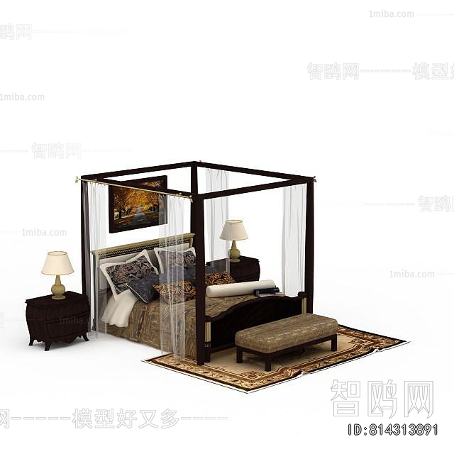 European Style Double Bed