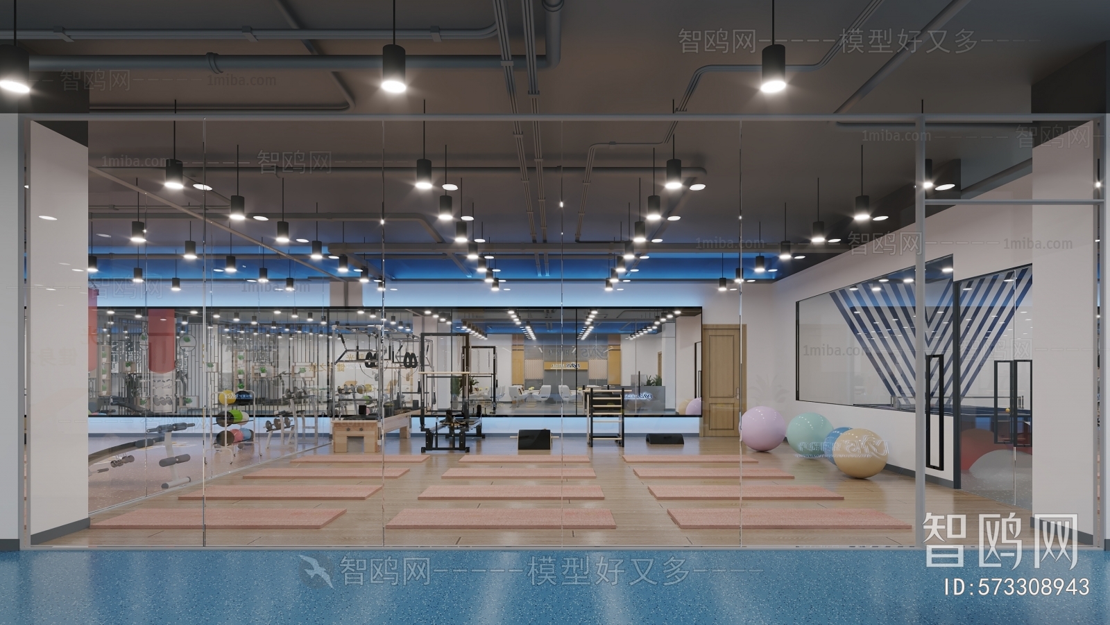 Industrial Style Gym