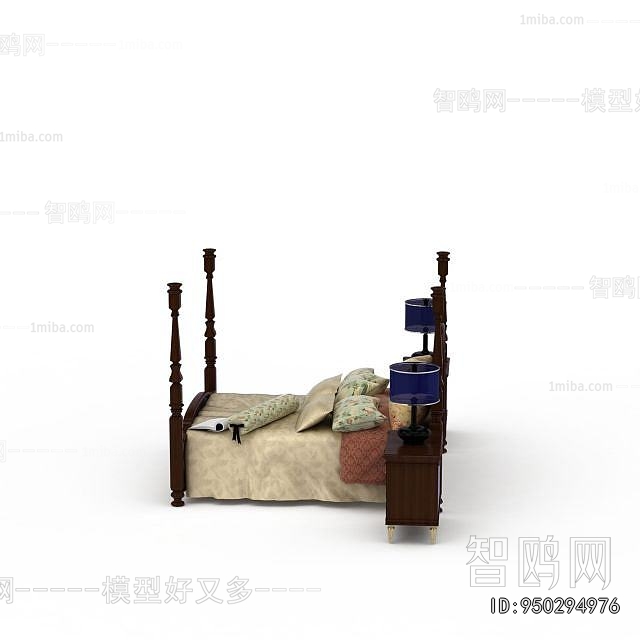 American Style Double Bed