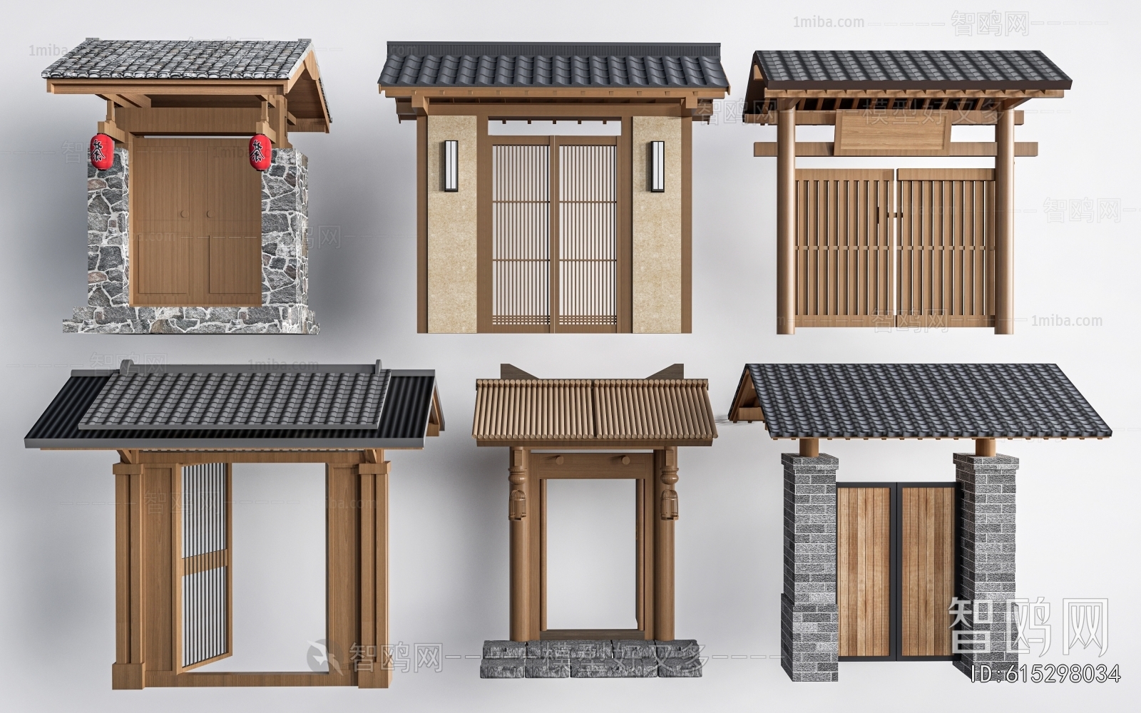 New Chinese Style Facade Element