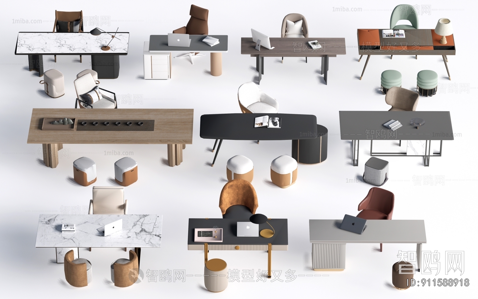 Modern Office Desk And Chair