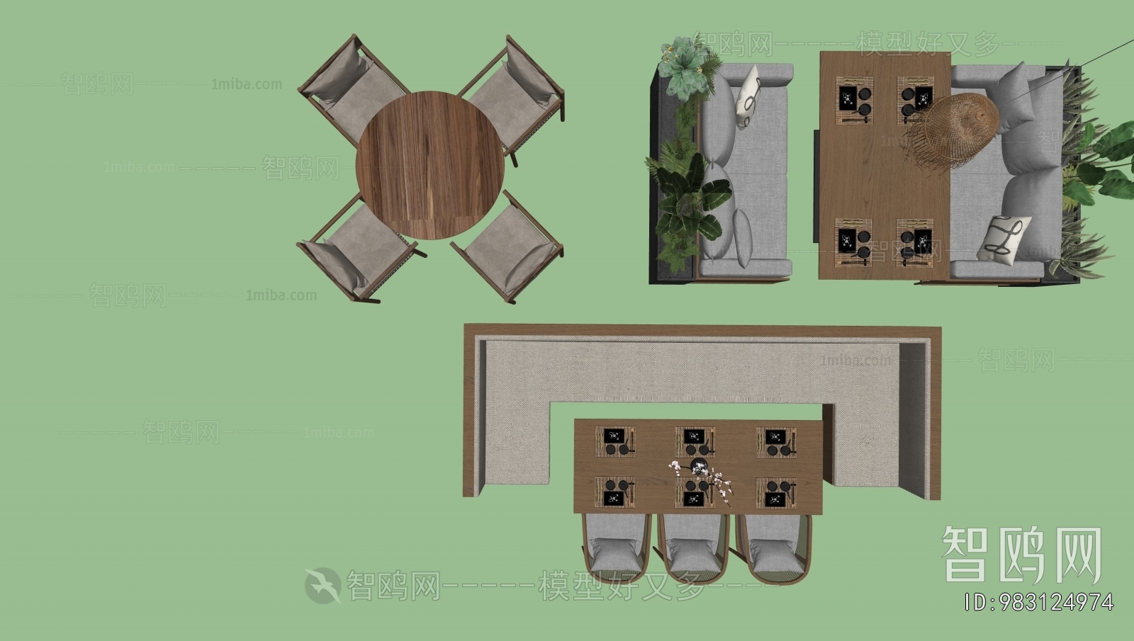 Modern Card Seat Sofa