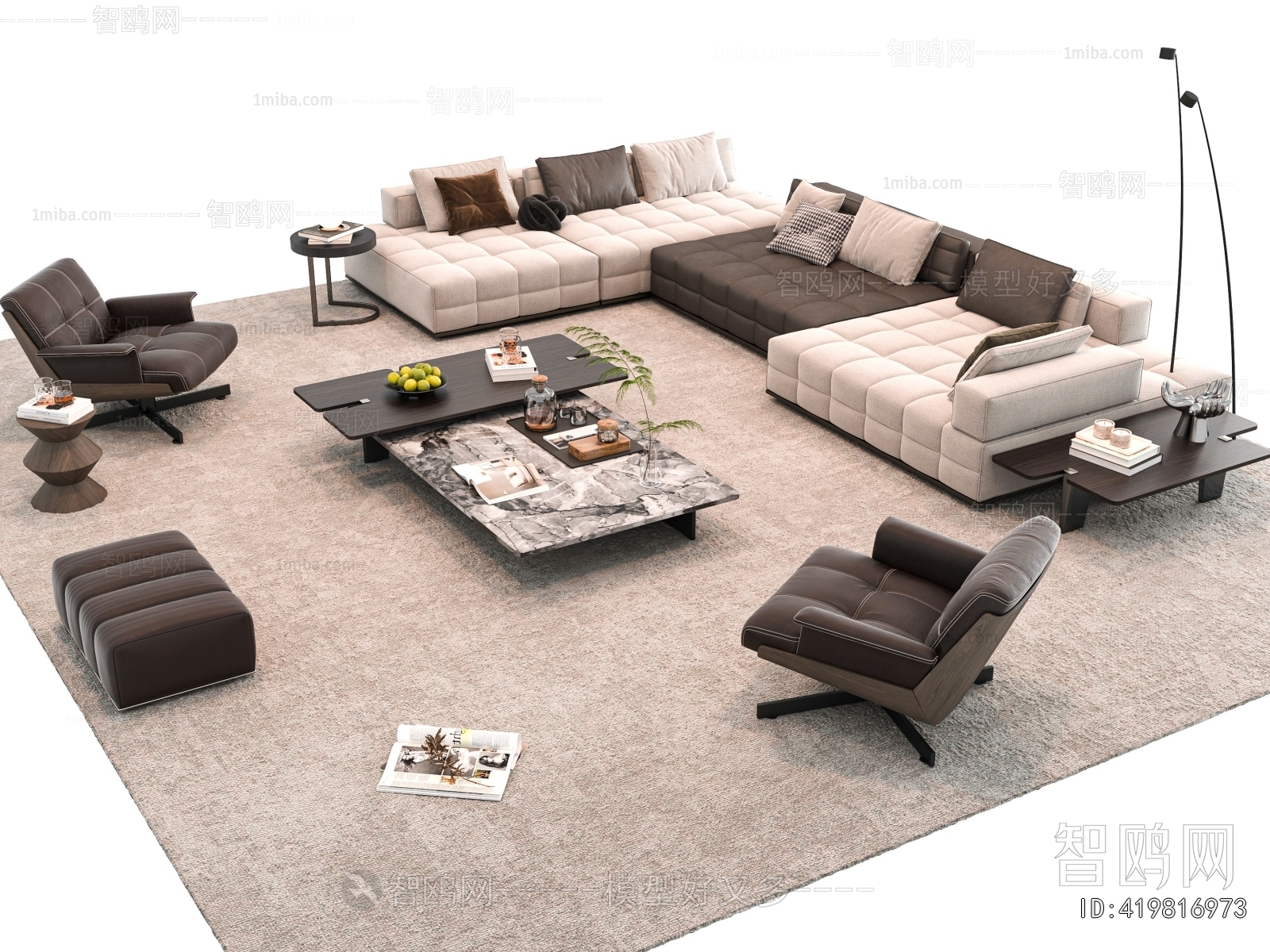 Modern Sofa Combination