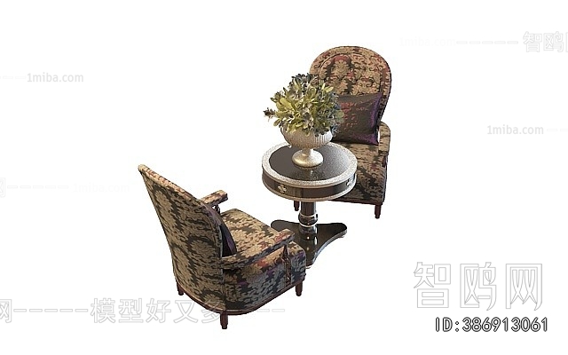 European Style Single Sofa