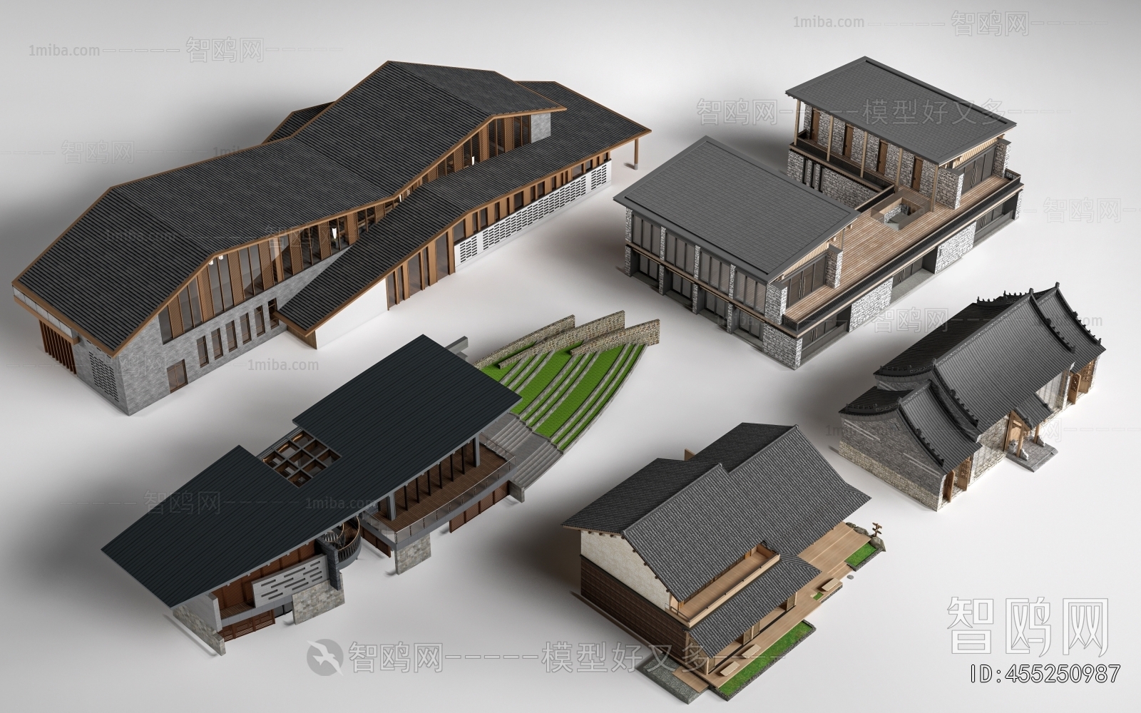 New Chinese Style Residential Building