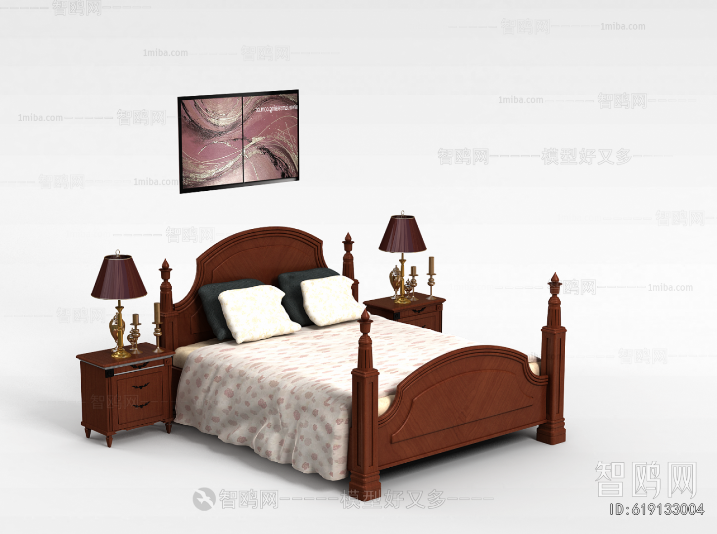 American Style Double Bed
