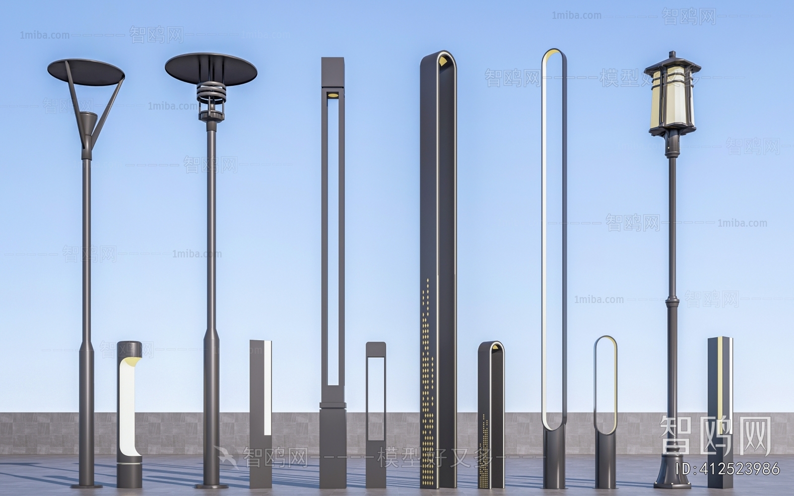 Modern Outdoor Light