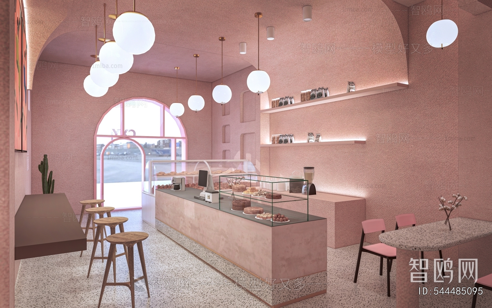 Modern Dessert Shop