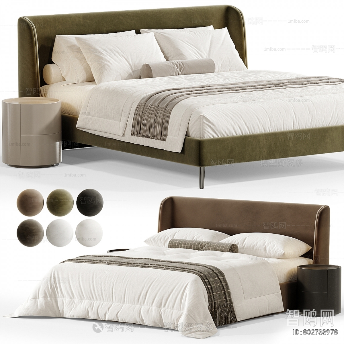 Modern Double Bed