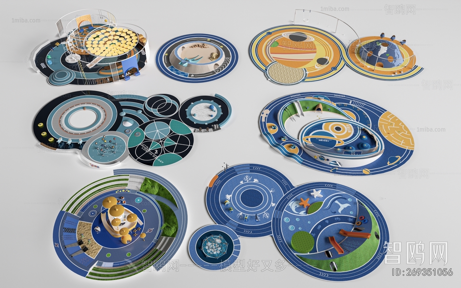 Modern Park Landscape