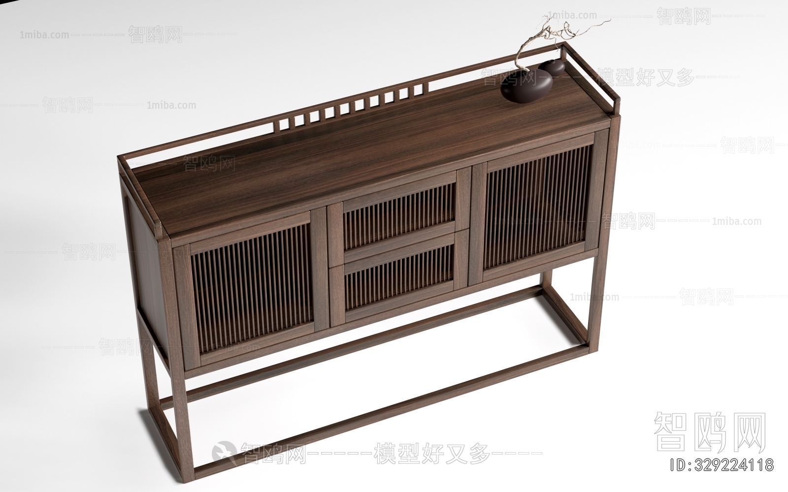 New Chinese Style Side Cabinet