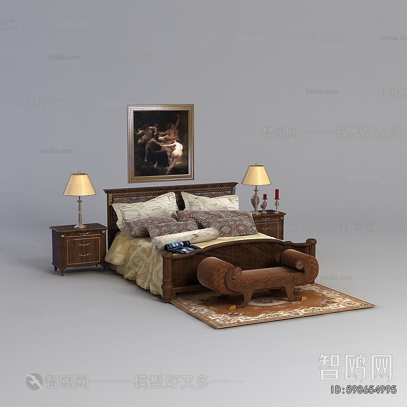 European Style Double Bed