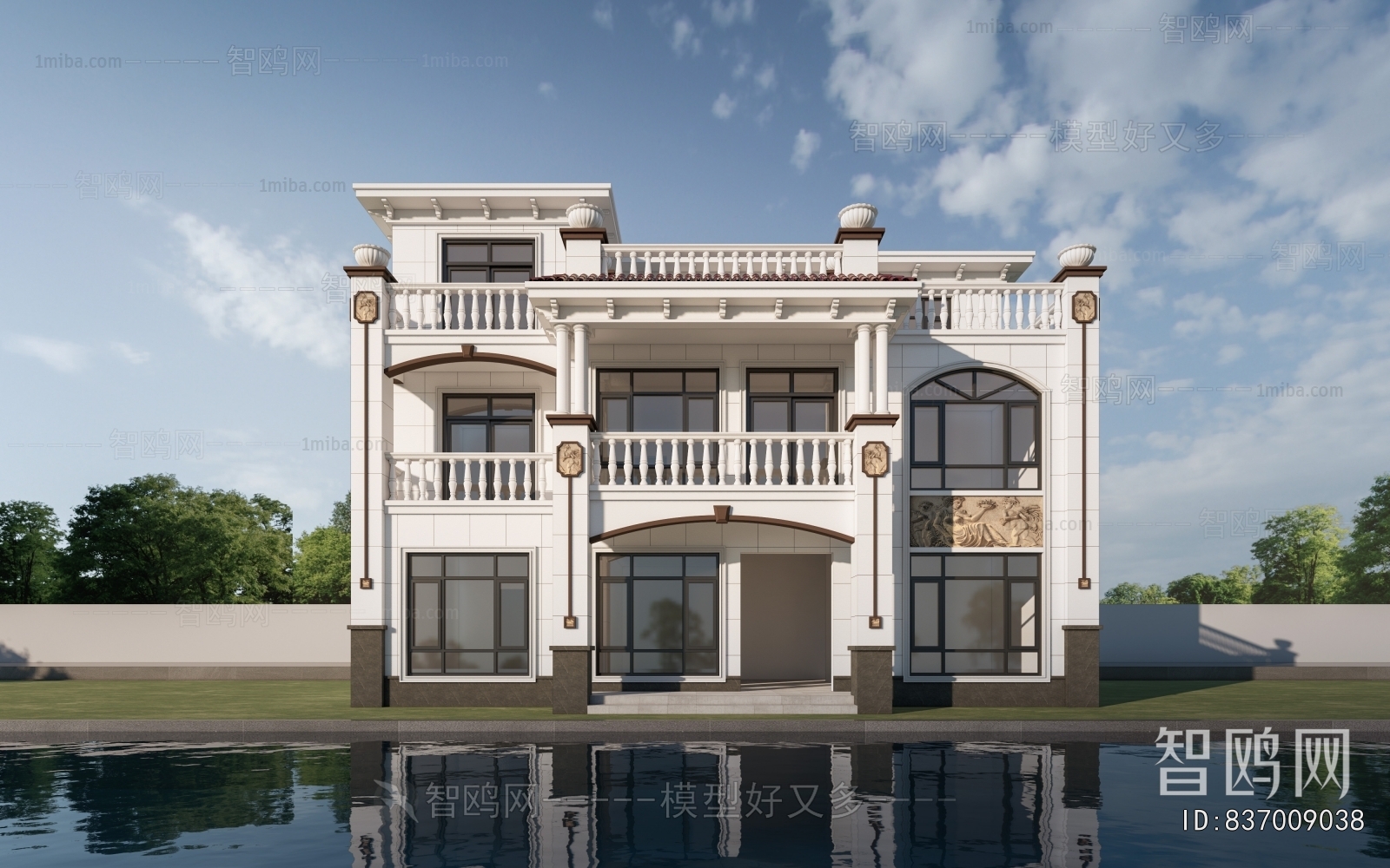 New Chinese Style Detached Villa