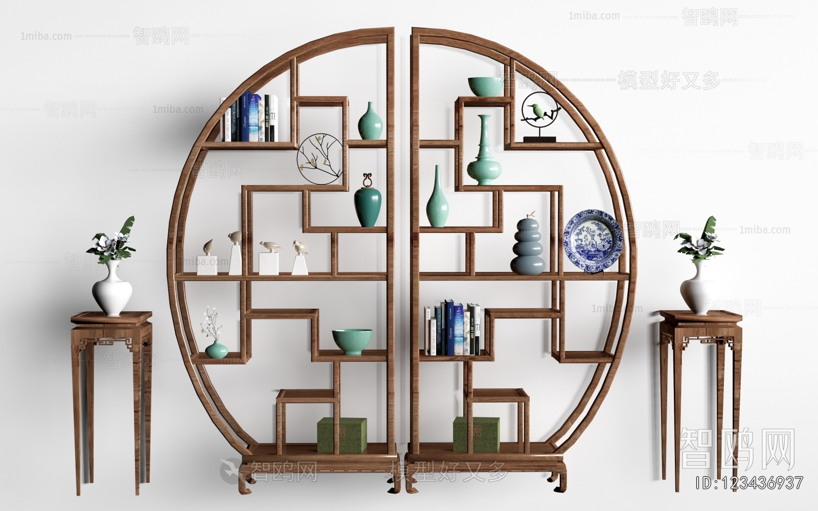 Chinese Style Antique Rack