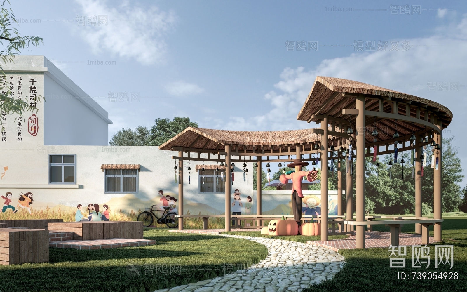 New Chinese Style Gallery Frame