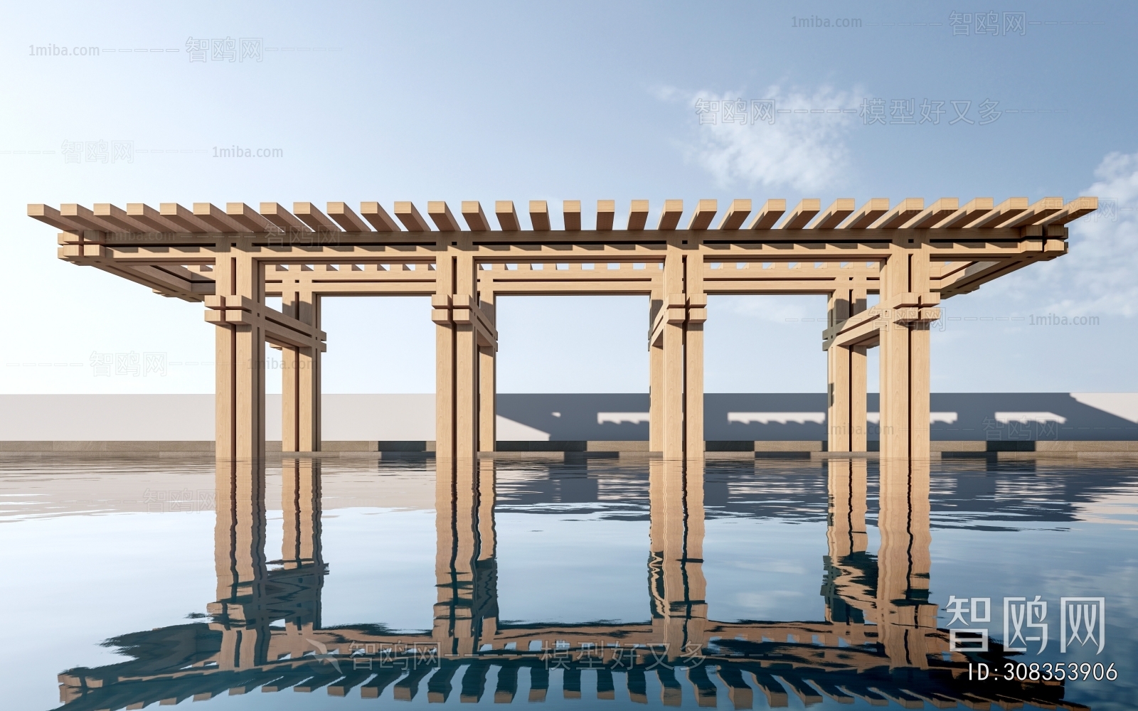 New Chinese Style Facade Element