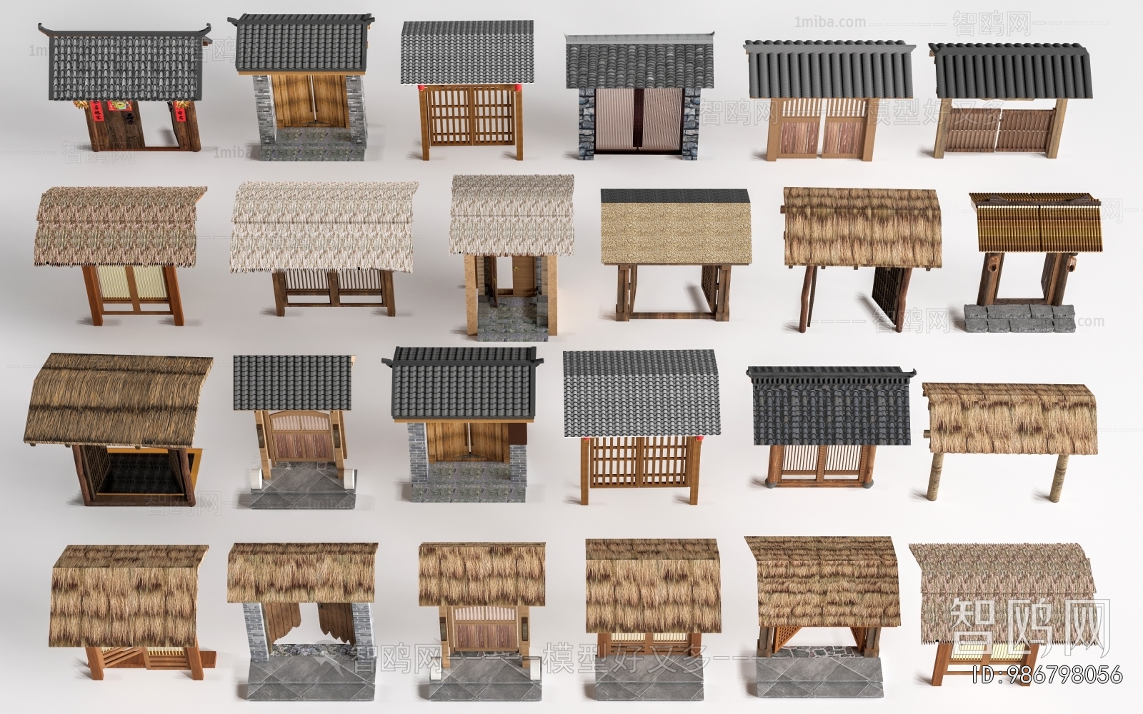 New Chinese Style Gate