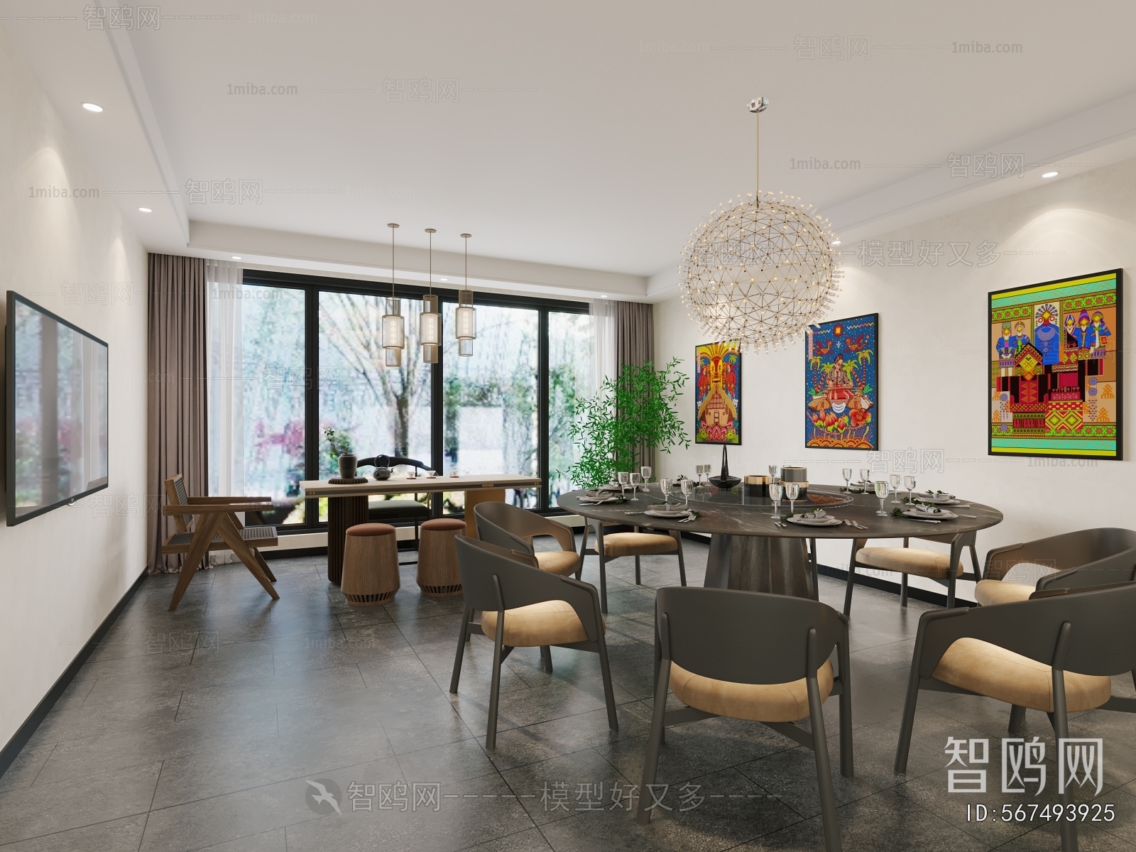 New Chinese Style Restaurant Box