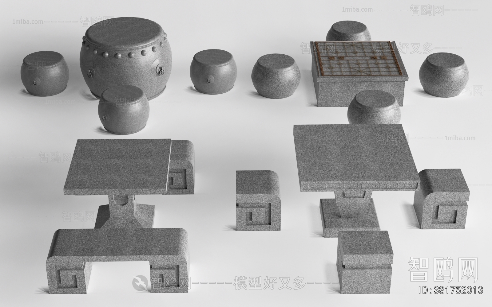 Chinese Style Outdoor Tables And Chairs