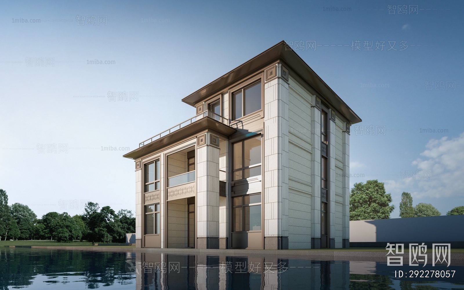 New Chinese Style Detached Villa