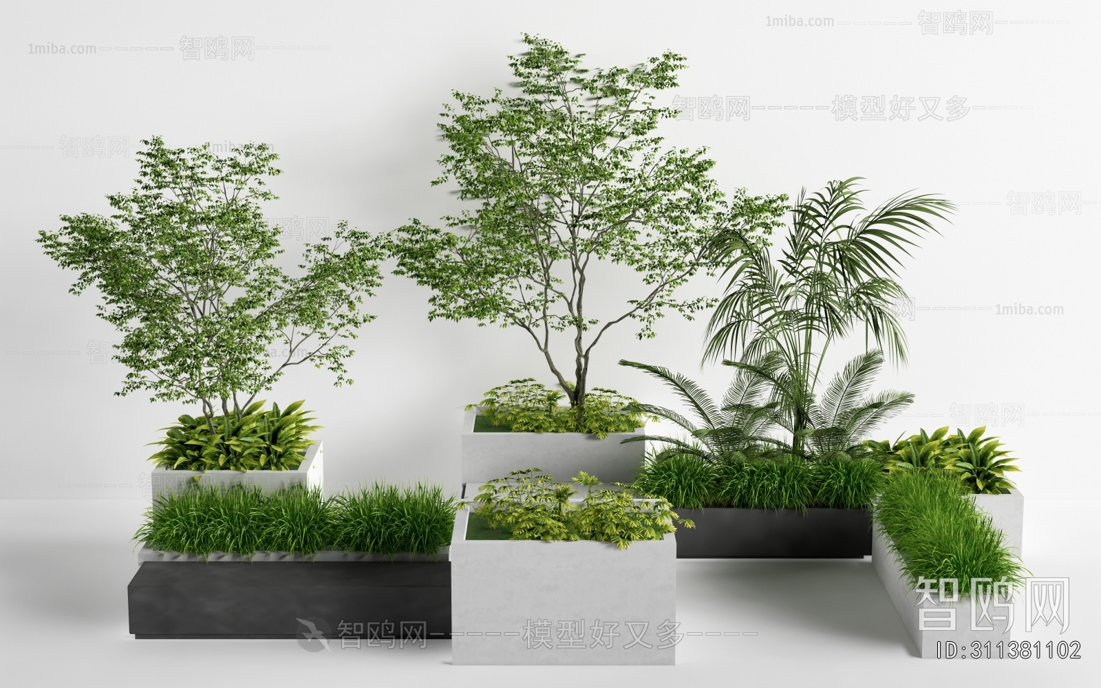 Modern Flower Bed, Flower Bowl, Flower Box