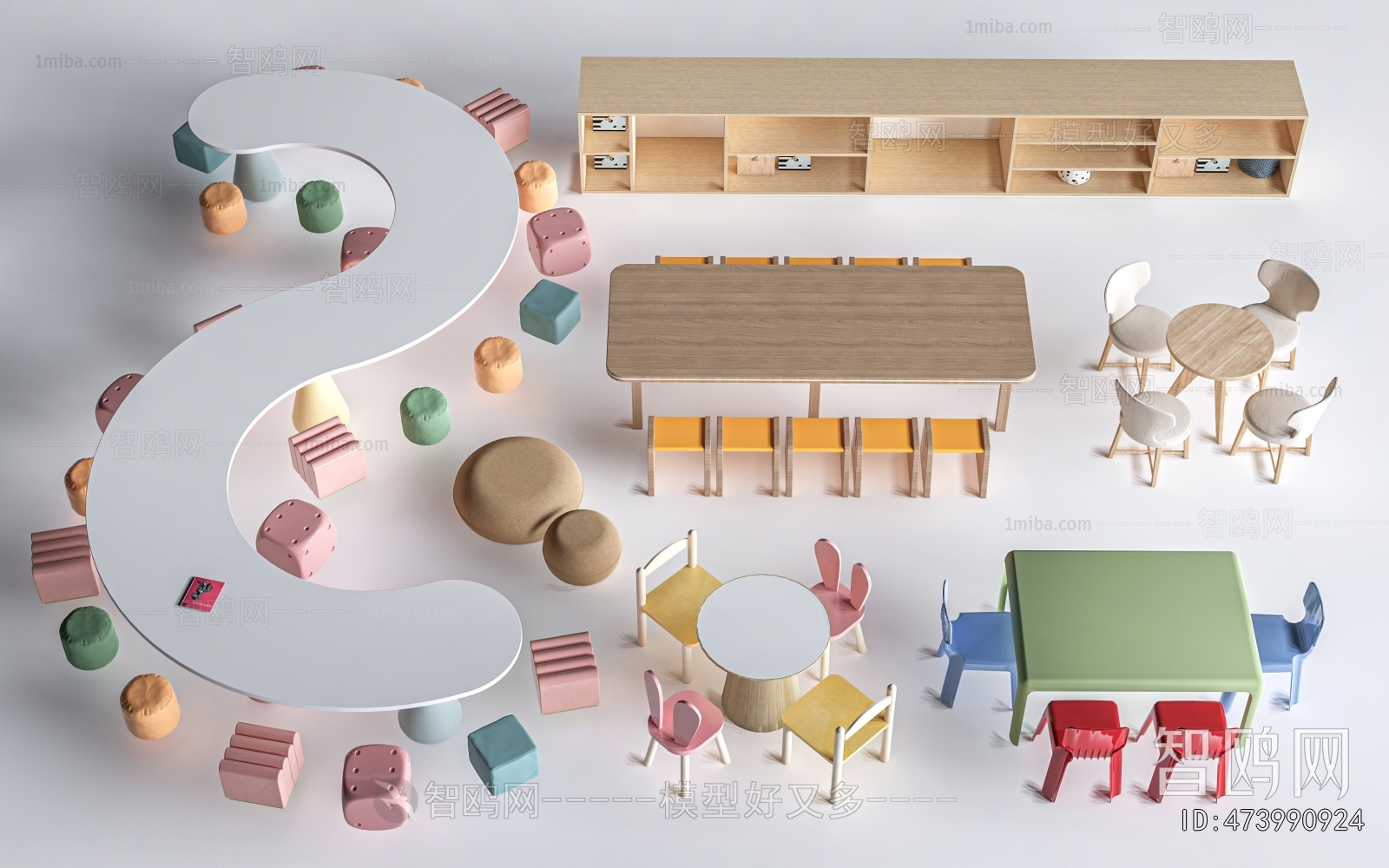 Modern Children's Table/chair