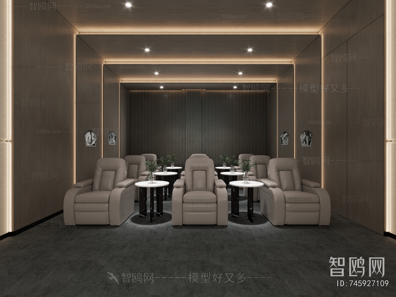 Modern Audiovisual Room