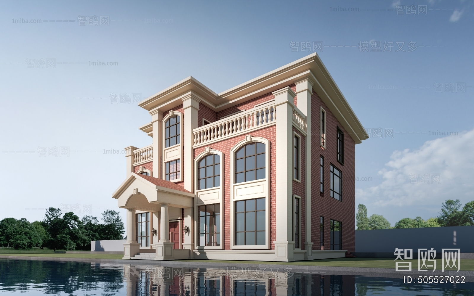 Simple European Style Detached Villa
